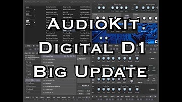 AudioKit DIGITAL D1 Synth - BIG Update - Demo for the iPad