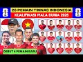 Resmi rilis  daftar 28 pemain timnas indonesia di kualifikasi piala dunia 2026 zona asia babak 2
