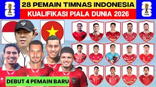 Resmi Rilis Daftar 28 Pemain Timnas Indonesia Di Kualifikasi Piala Dunia 2026 Zona Asia Babak 2