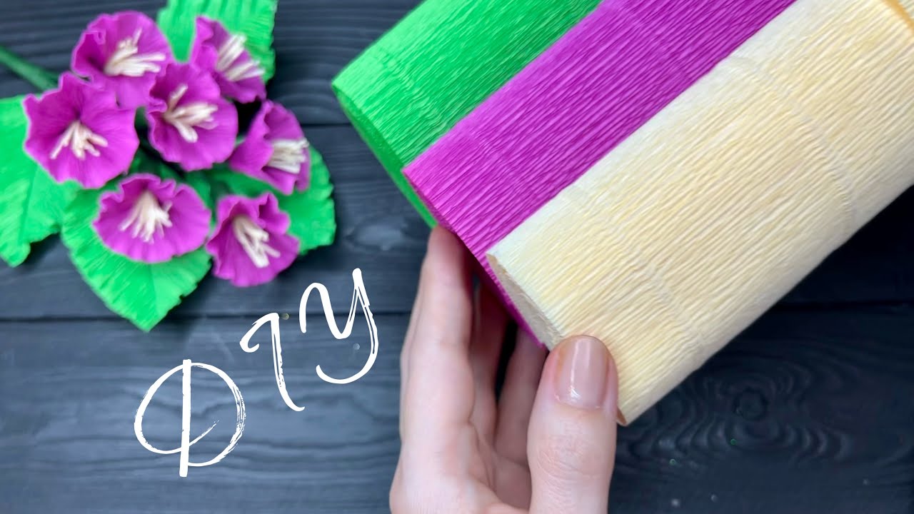 Crepe Paper Decoration Ideas How to Make Crepe Paper Flowers 