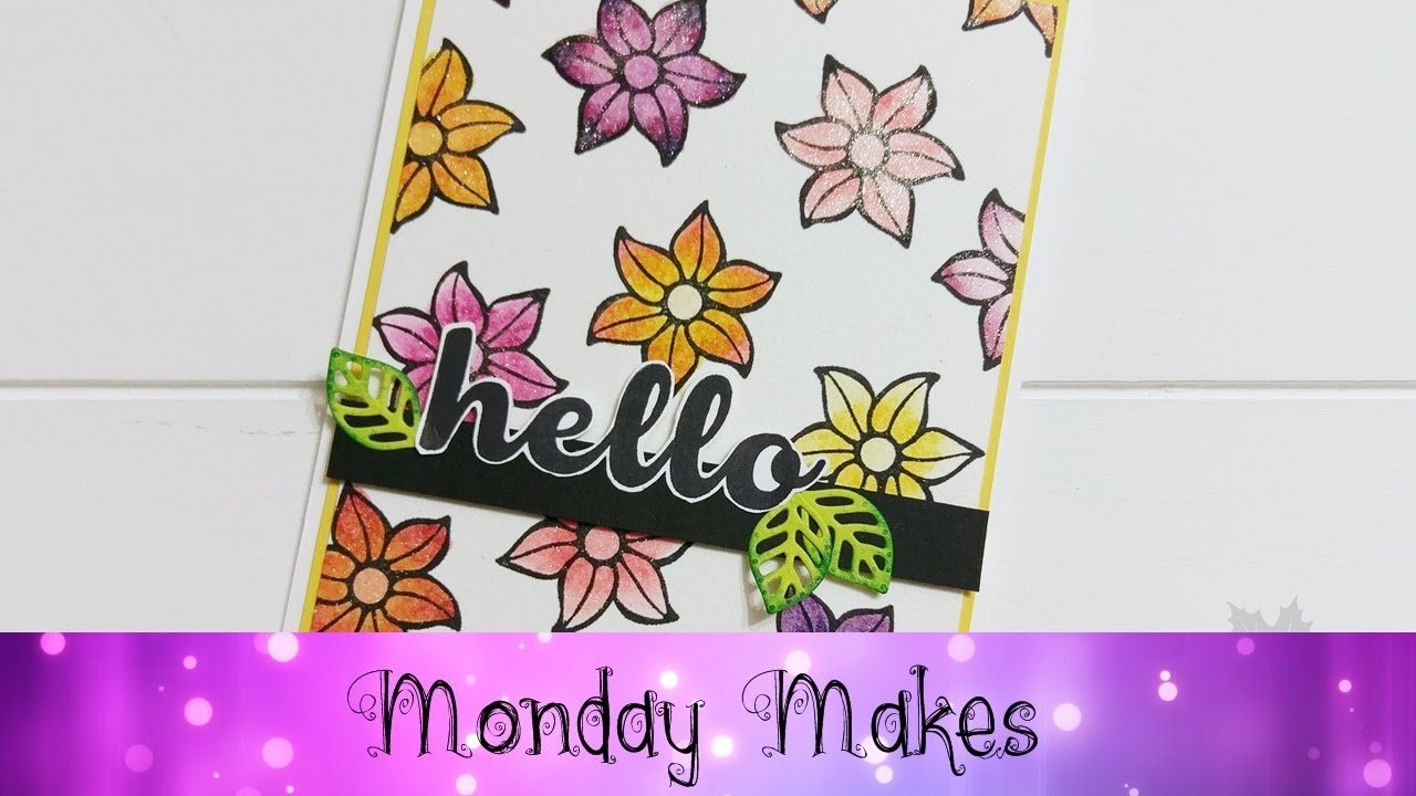 Falling Flowers Card featuring Stampin' Up!® Products YouTube