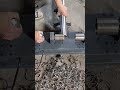 Cutting and shaping a metal pipe using a tube notching machine #popular #machine #metal #work #cnc