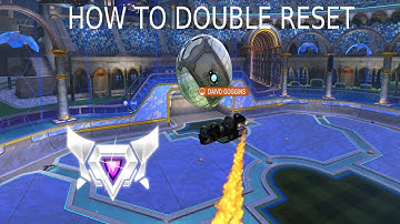 How to Double Flip Reset in Rocket League Easily!! #rocketleague #fypシ #tutorial