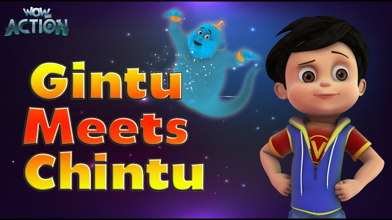 Hindi Cartoons for kids | Vir: The Robot Boy | Gintu Meets Chintu | WowKidz  Action - YouTube