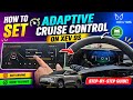 XEV 9S | How to Setup Adaptive Cruise Control #automobile #mahindra #drive 