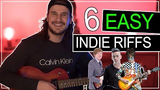 Easy ICONIC Indie Guitar Riffs chords