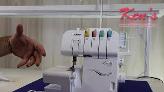 Brother 1034DX Serger Overview by Ken's Sewing Center in Muscle Shoals, AL