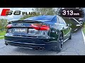 AUDI S8 PLUS 605HP | 100-200 &amp; 313 KM/H TOP SPEED ACCELERATION &amp; SOUND