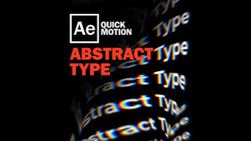 LIQUID-ABSTRACT-ANIMATED TEXT IN ADOBE AFTER EFFECTS