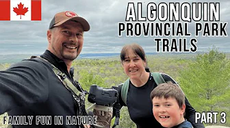 Wild Canada Vlog | Family Fun & Wildlife Photography on Algonquin’s Hemlock Bluff Trail