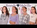 HUGE TRY ON BRANDY MELVILLE HAUL! I spent over £200! *and P.O. Box haul