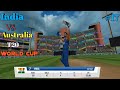 T20 world cup india vs australia  my career mode