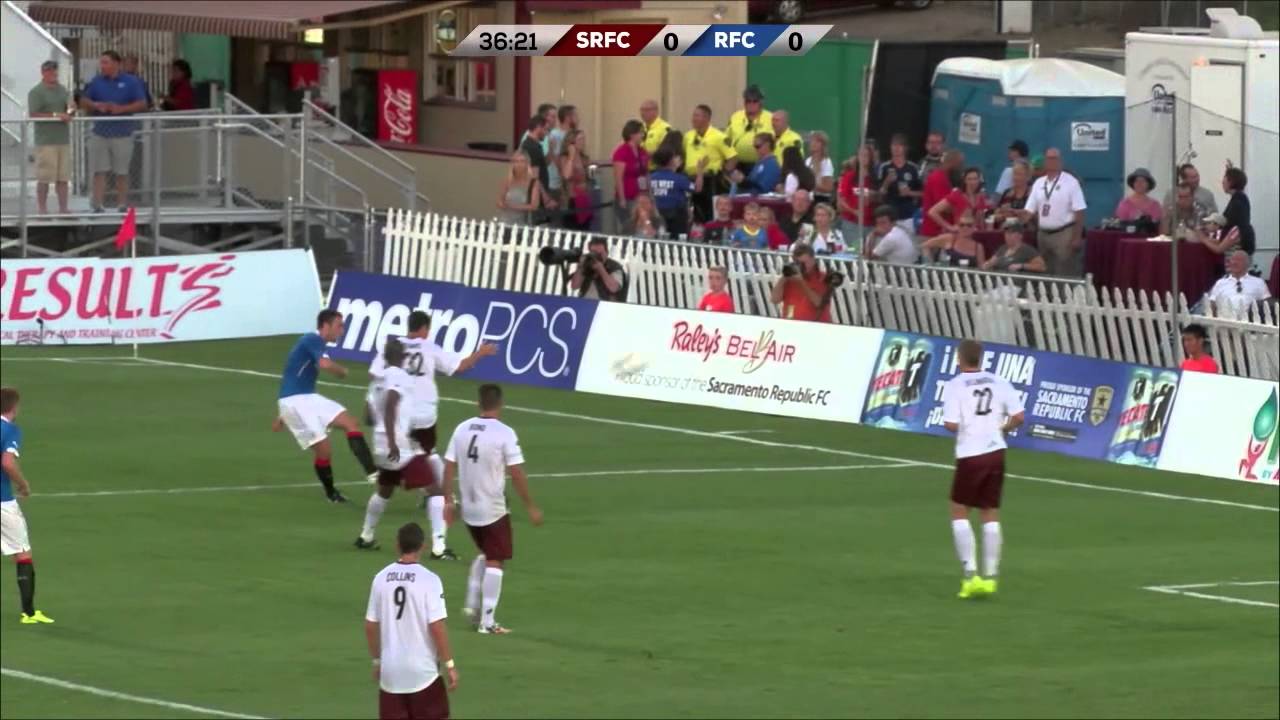 Match Highlights: Sacramento Republic FC vs Rangers FC 7.19.14 fc moto