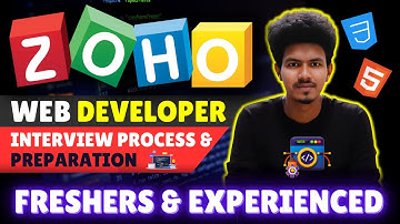 ZOHO Web Developer Interview process Tamil | How to get Job in ZOHO? | Sharmilan Vipokan