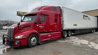 Trucking Around Chicago Traffic! A DIRTY TRAILER WILL GET YOU REJECTED