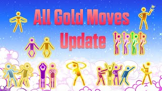 Just Dance 2020  All Gold Moves Update With Exclusive Songs