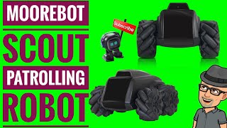 Scout Robot from Moorebot  Unboxing Setup Monitor Drone Drive and Self Parking Charging screenshot 2