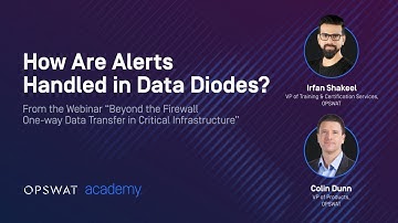 How Are Alerts Handled in Data Diodes?