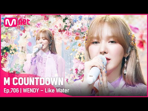 [WENDY - Like Water] Comeback Stage |#엠카운트다운 | M COUNTDOWN EP.706 | Mnet 210415 방송