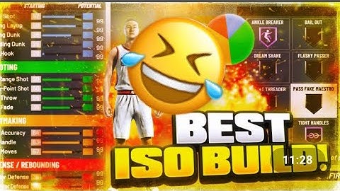 EXPOSING THE BEST ISO BUILD BUILD ON NBA2K20 THE PURE PLAYMAKER | HOW TO MAKE THE PURE PLAYMAKER 6´6
