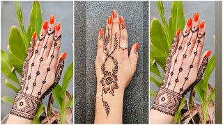 Mehndi Designs For Back Hand | Beautiful Henna Mehendi Designs | Mehndi Designs Simple