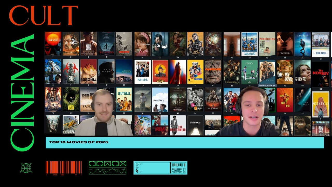 Top 10 Movies of 2025 | The Cinema Cult Podcast