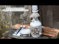 Winter Rustic Bottle with Finnabair - FB Live upload