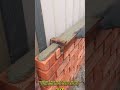 Witness The Precision Brick Layering Process for a Strong and Straight Wall Construction #dailywork