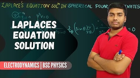 Laplaces equation solution in spherical polar coordinate system | EMT | #truthofphysics