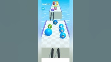 ball run 2048 gameplay | level 19 | #shorts | #short | #gaming | #ytshorts | #childrengame