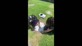 How to perform a grave rubbing step by step (Dean Corll's grave)