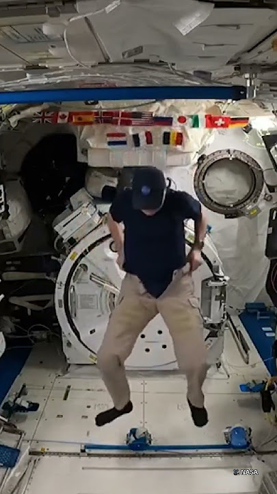 NASA astronaut's space stunt