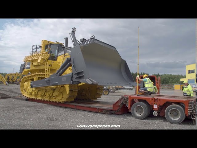O primeiro grande Buldozer da Komatsu! - YouTube