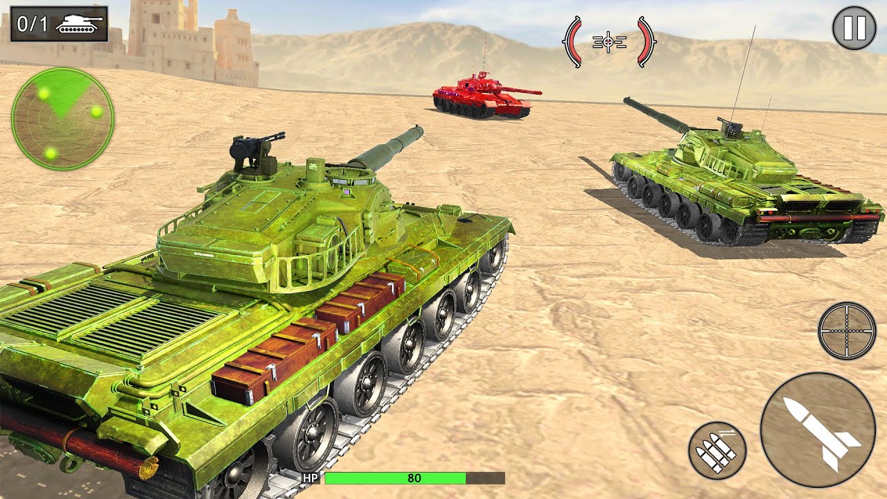FPS Shooting Mission Gun Game ( Tank Mode ) - Android Gameplay