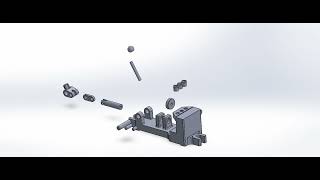 Drilling Jig And Fixture Exploded Animation