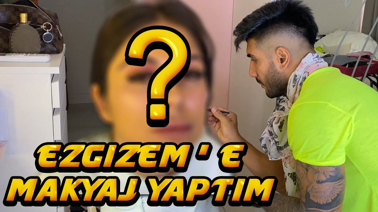 @Ezgizem'e Makyaj Yaptım!!!