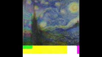 Knothe Rosenblatt interpolation between two pictures by Vincent van Gogh