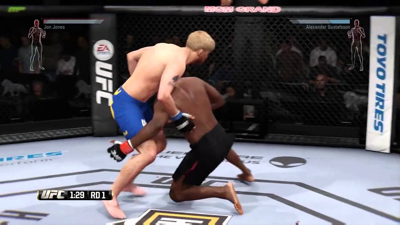 Jon jones EA Sports UFC highlight finishes YouTube