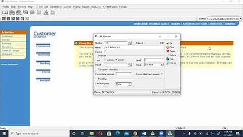 DacEasy: 3. Buy Products on A/c