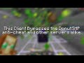 BEST DONUT CLIENT ! Bypass Anti-CHEAT✨Best minecraft cheat client