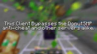 BEST DONUT CLIENT ! Bypass Anti-CHEAT✨Best minecraft cheat client
