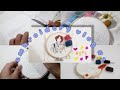 BTS EMBROIDERY VLOG #2 | JHOPE | #jhope #bangtan #bts #btsdiy #DIY #BTS