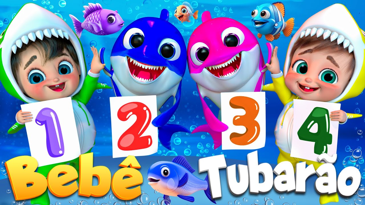 Aventuras do Bebê Tubarão @SuperLucaPortugues #rimasinfantis #musicasinfantis
