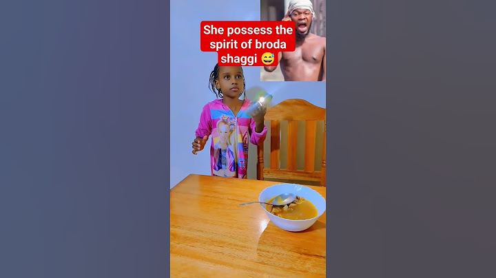 she possess the spirit of broda shaggi #brodashaggi #funny