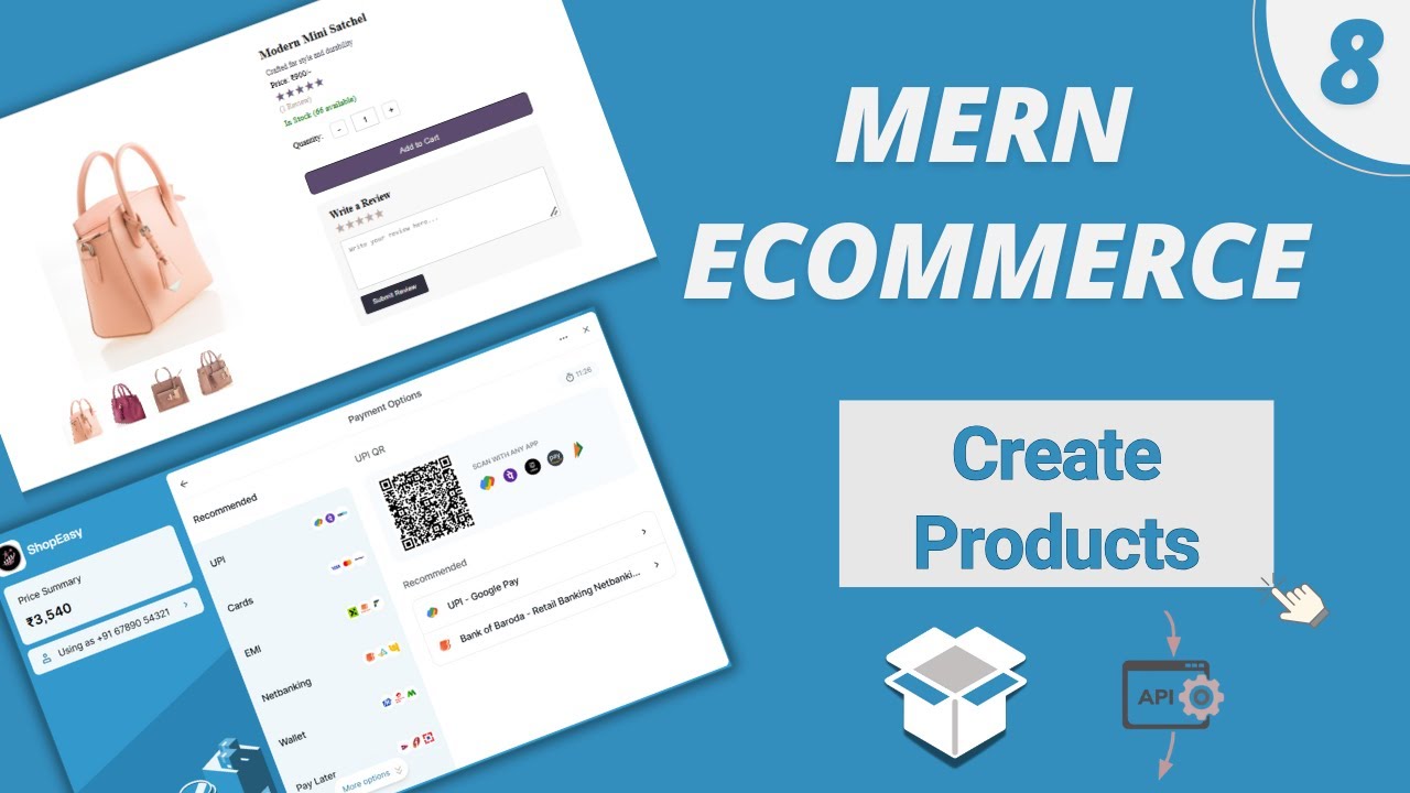 MERN Stack E-Commerce in Hindi: #8 Creating Products API and Testing ...