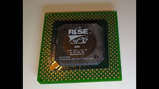 RISE mP6 100MHz vs Intel Pentium 100MHz. Socket 7 & Socket 3 100MHz (ish) x86 CPU challenge.