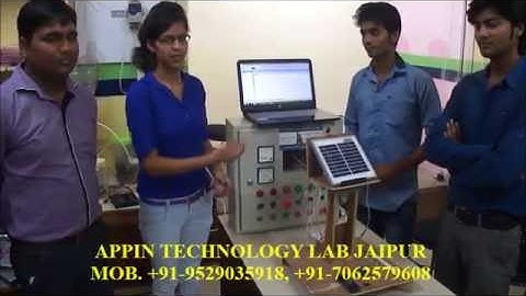 Appin Technology Lab Generation of electricity using PLC SCADA