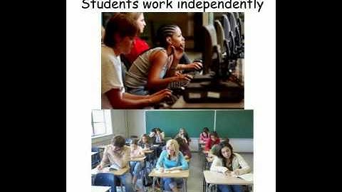 Kizoa Video Maker: Blended Learning Slideshow