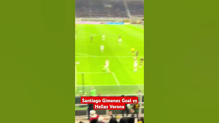 Santiago Gimenez Goal vs Hellas Verona | AC Milan vs Hellas Verona #allgoals #seriea #hellasverona