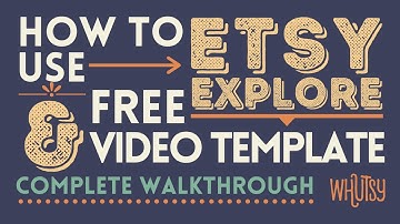 How Do You Use Etsy Explore? The Etsy Seller Preview App Video Size and Template
